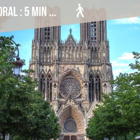 Centre - Parking - Cathedrale Apartamento Reims Exterior foto